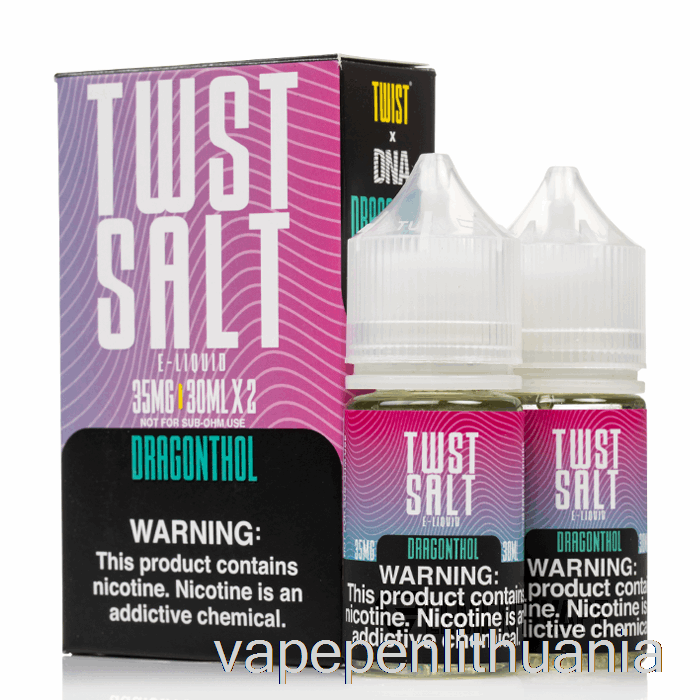 Dragonthol - Twist Salt E-liquid - 60ml 35mg Vape Skystis